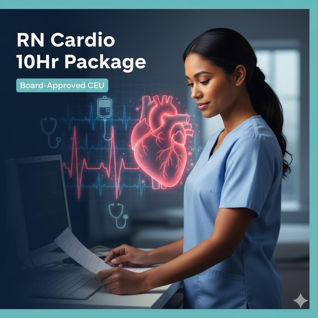 RN Cardio 10 Hr Package