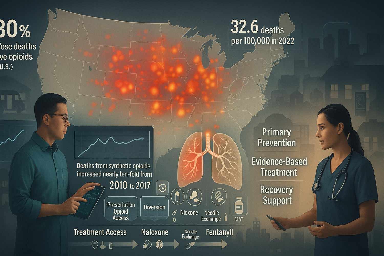 The opioid crisis and beyond: epidemiology and public health perspectives on substance use disorders