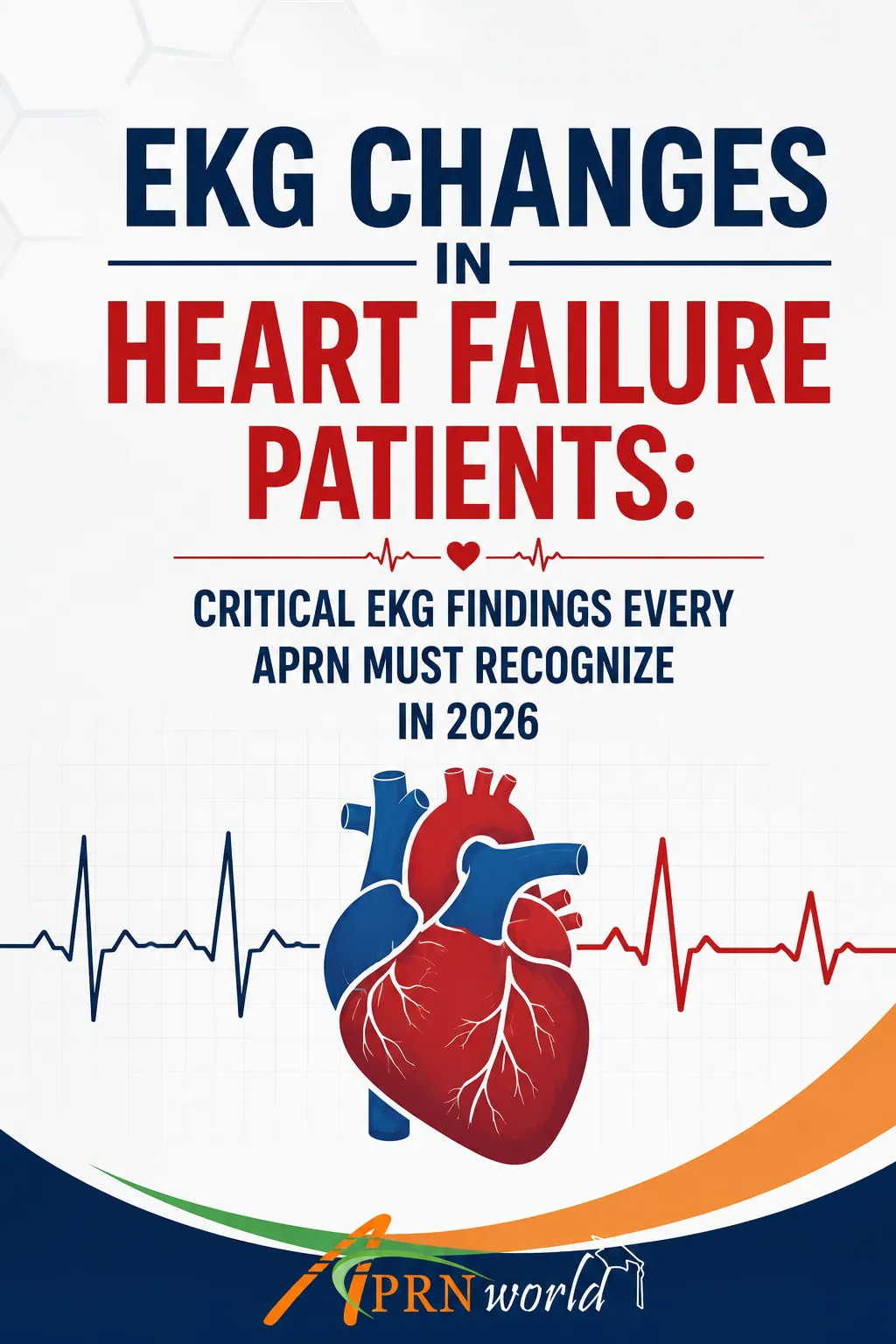 EKG Changes in Heart Failure Patients: Critical EKG Findings Every APRN Must Recognize in 2026
