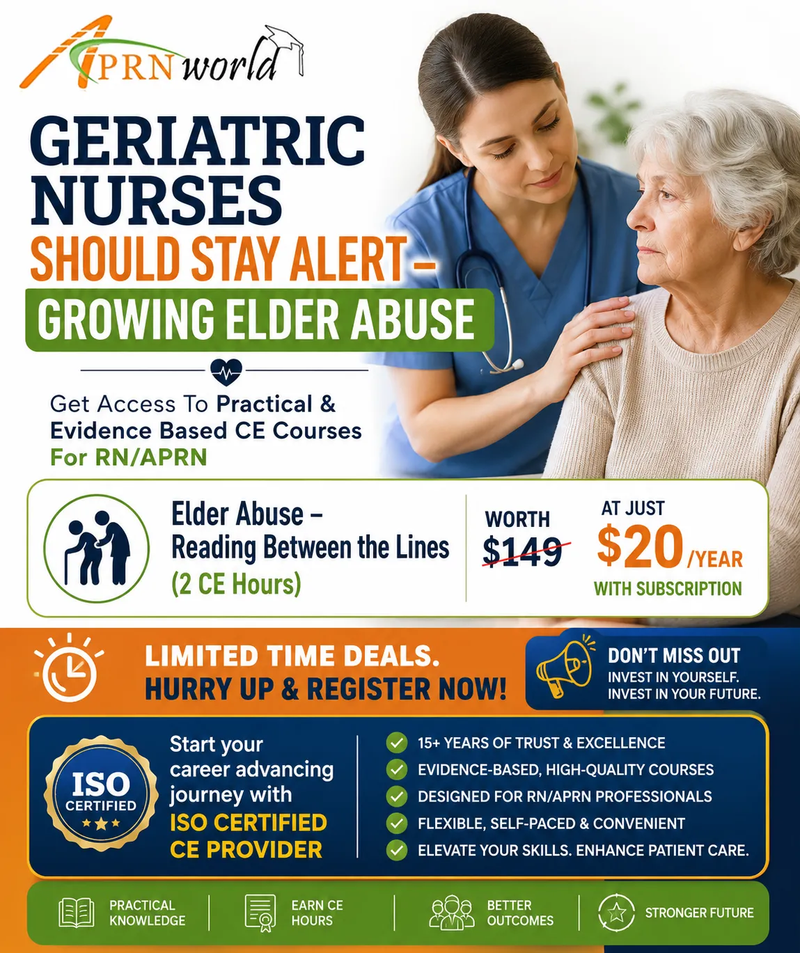 Why Elder Abuse Is Becoming a Growing Healthcare Crisis: Every Geriatric Nurse Should Stay Alert